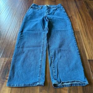 Forever 21 Blue Wide-Leg Jeans